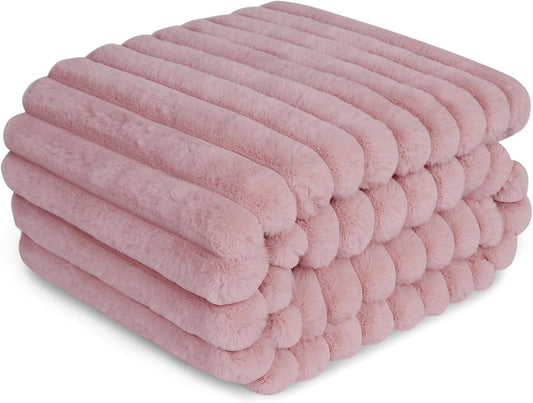 Reversible Waterproof Sherpa Pet Blanket for Large Dogs & Cats