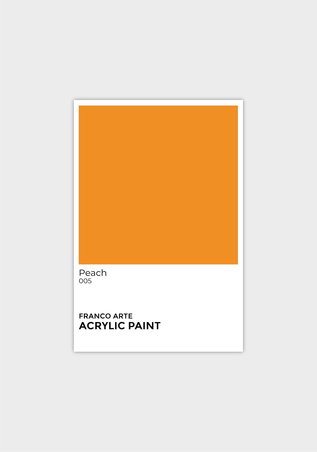 Acrylic Paint Water-Based, Quick-Drying Acrylics for Artists & Crafters, Non-Toxic, Multi-Surface Paint for Wood, Canvas, Paper, Ceramic, Stone, Fabric & DIY Projects Peach 1 U.S fl oz