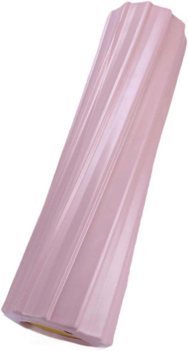 Foam Roller for Legs & Back - 12 Inch (30cm) Lightweight Deep Tissue Massage Roller for Fitness Pilates Home Gym- Pink