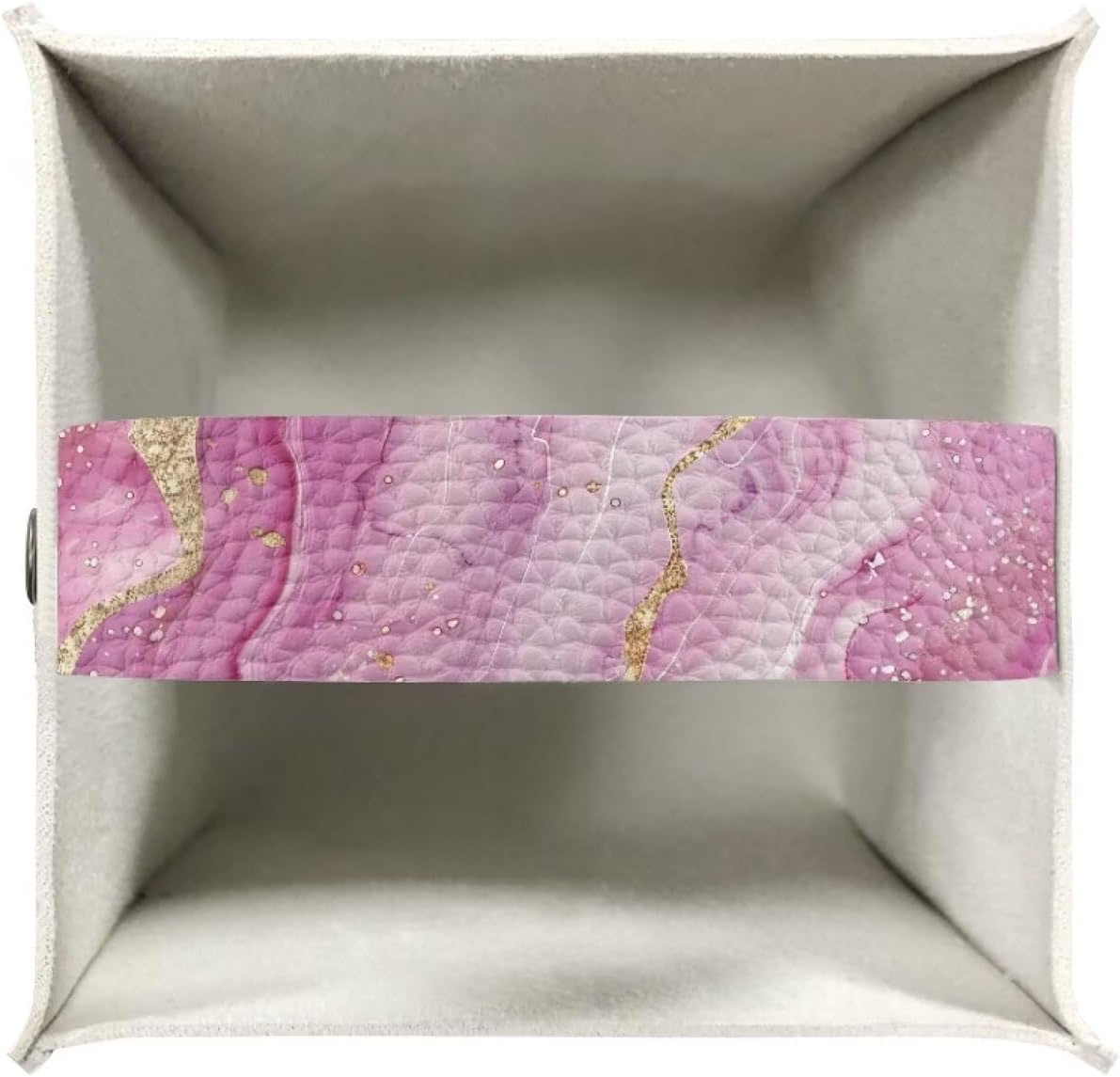Pink Marble Tissue Holder Fashion House Tissue Box Cover for Home Decor Pu Leather Cat Decorative Paper Case Organizer Holder for Car