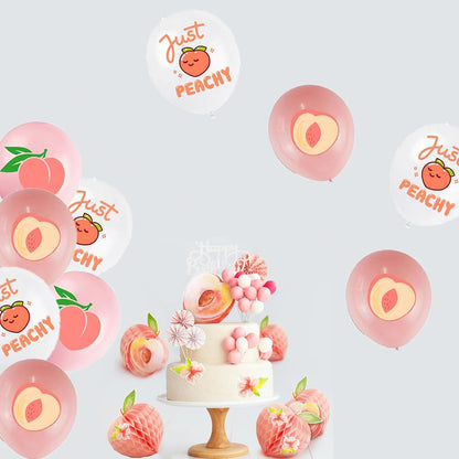 45 Pcs Peach Birthday Party Decorations Peach Balloons for Wedding Birthday Party Supplies