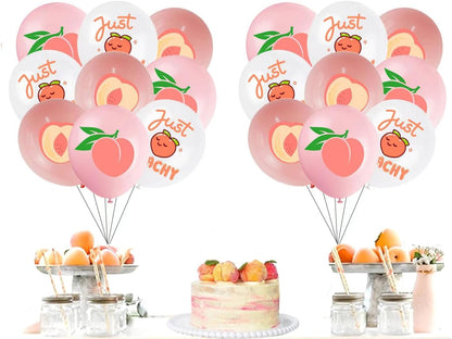 45 Pcs Peach Birthday Party Decorations Peach Balloons for Wedding Birthday Party Supplies