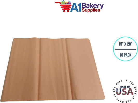 Gift Wrapping Tissue Paper 15X20 10 Pack (Peach)