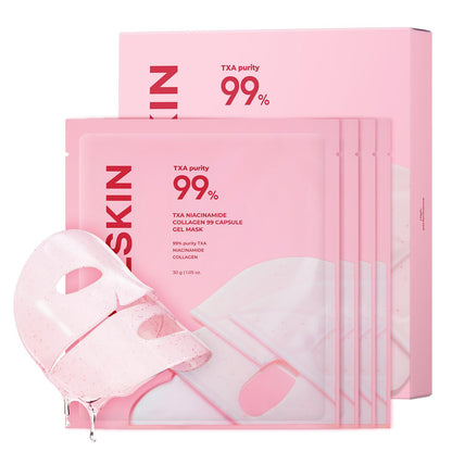 TXA Pink Capsule Gel Mask 4EA