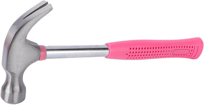 18 Piece Pink Tool Set for Women Home Repair with Carbon Steel Tools Ergonomic Handles Portable Case Beginner Complete Hand Tools Kit Household Maintenance DIY Projects (18Pcs)