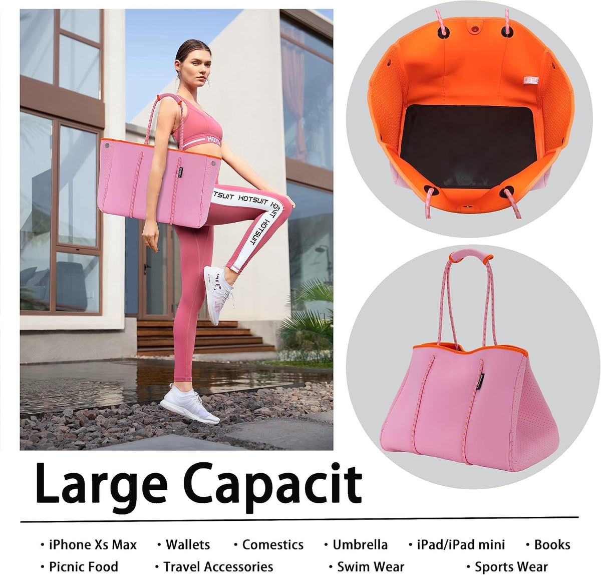 Multipurpose Gym Beach Bag, Light Weight, Large, Sports … …