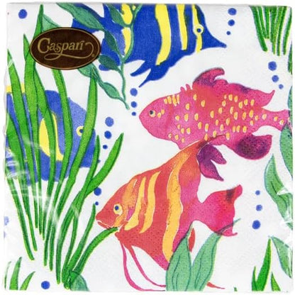 Caspari Wanda Cocktail Napkins - 20 Per Package