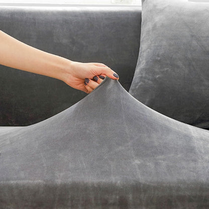 Sofa Covers Non Slip, Couch Covers for Sofa with Chaise, Machine Washable Sofa Slipcovers, Couch Blanket Cover Soft, Sofa Covers Sectional L Shape (Pink 1 Seat)