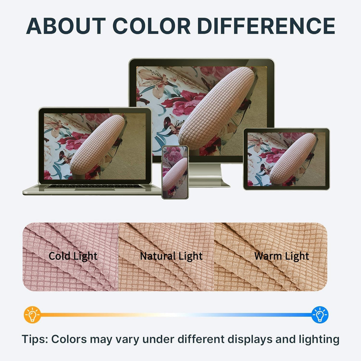 Office Chair Armrest Covers Pink 8-13 inch Long Stretchable Water Resistant Jacquard Desk Chair Arm Rest Covers for Computer Chair Arm Removable Washable 2 Pieces