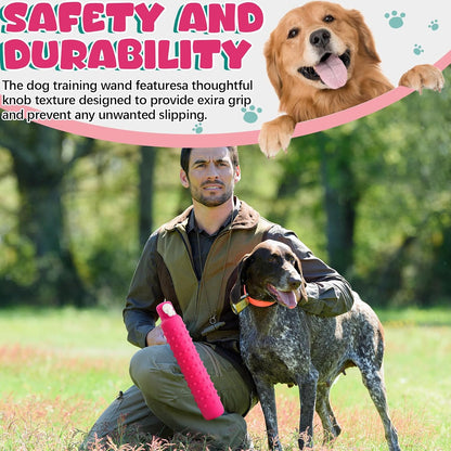 Pink Dog Bumper Toy Training Dummy, 4 Pcs