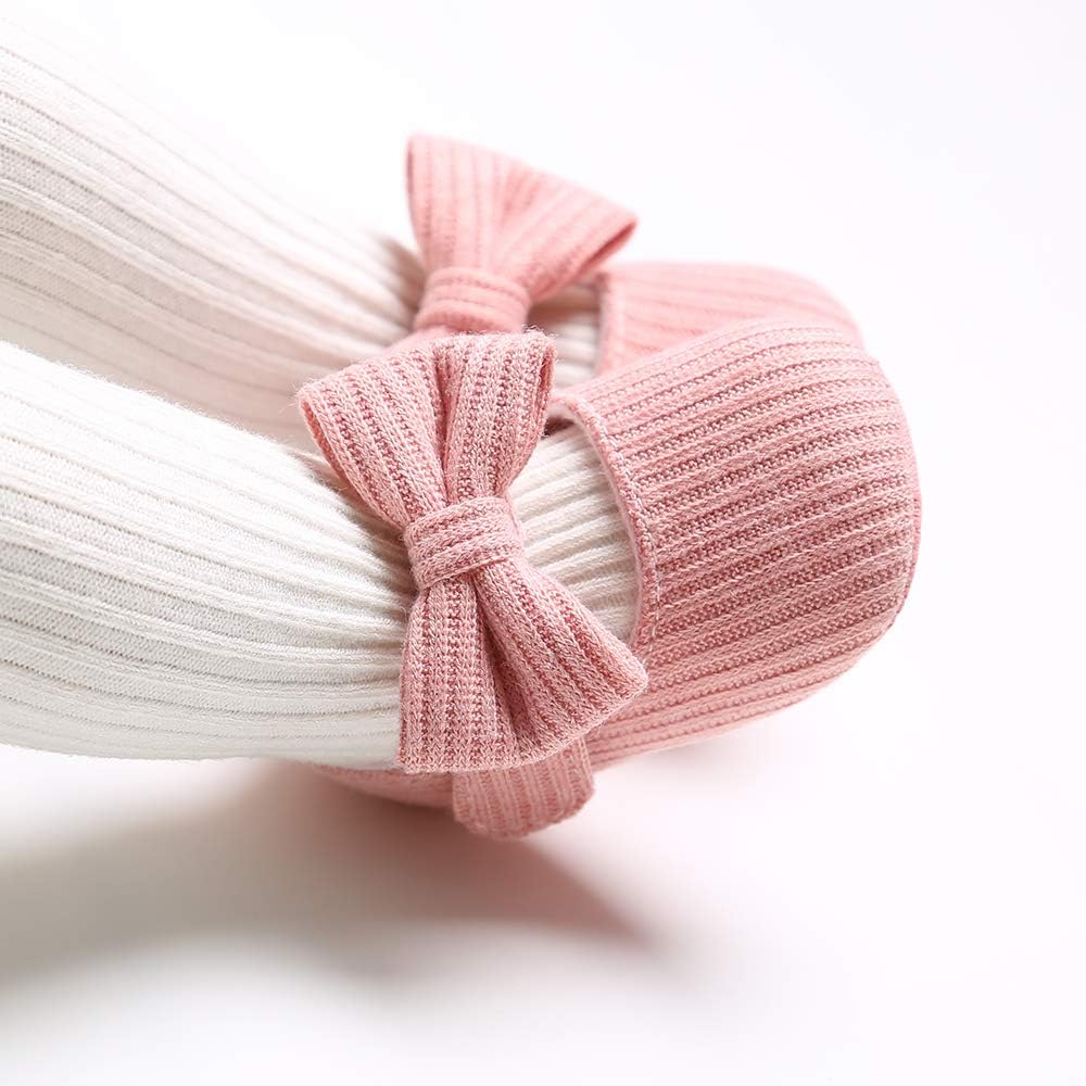 Infant Baby Boys Girls Slippers Cozy Fleece Booties Soft Bottom Warm Cartoon Socks Newborn Crib Shoes