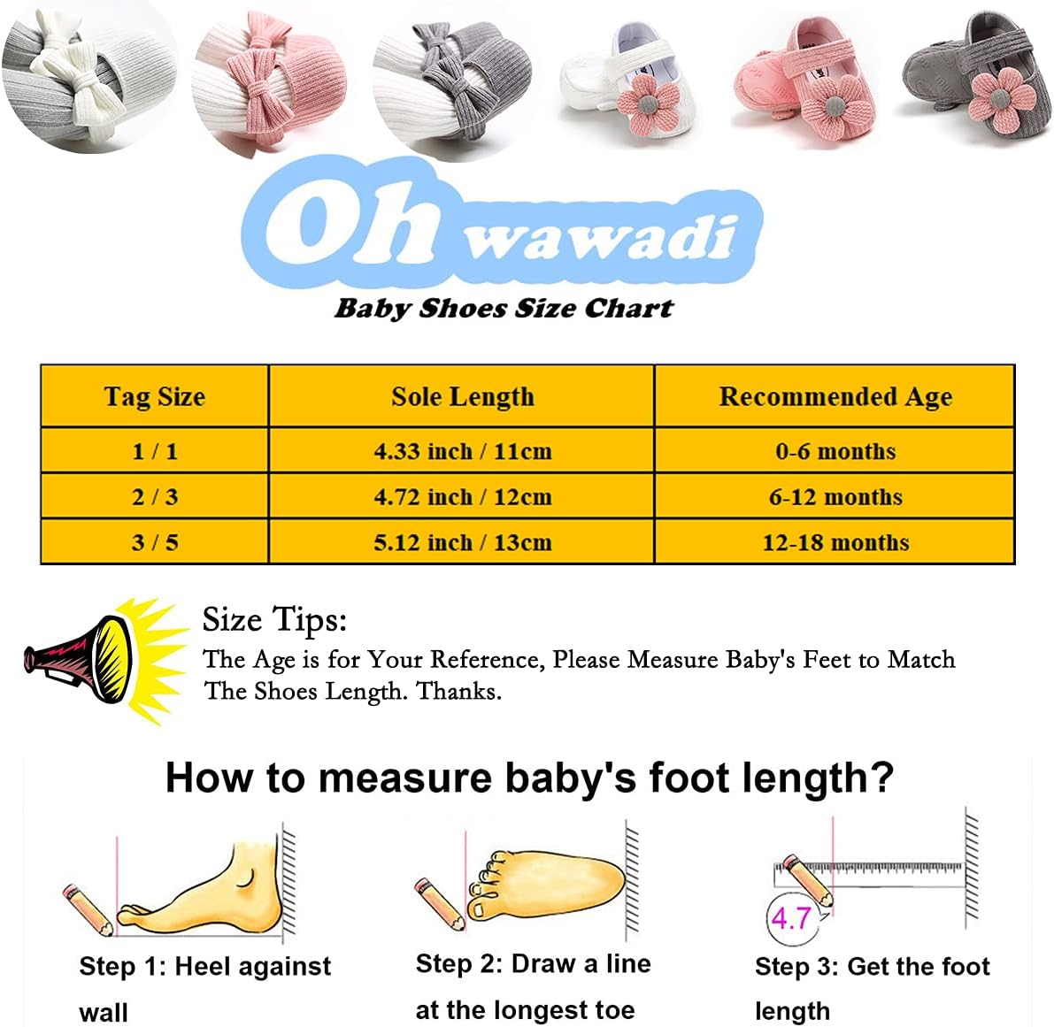 Infant Baby Boys Girls Slippers Cozy Fleece Booties Soft Bottom Warm Cartoon Socks Newborn Crib Shoes