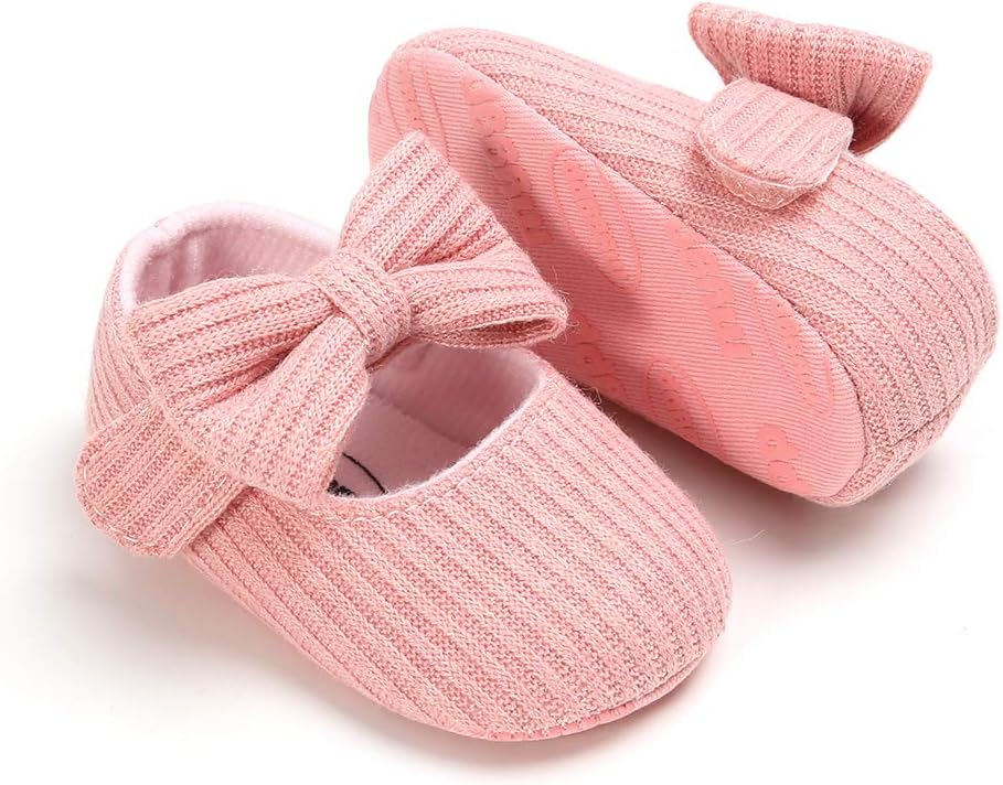 Infant Baby Boys Girls Slippers Cozy Fleece Booties Soft Bottom Warm Cartoon Socks Newborn Crib Shoes