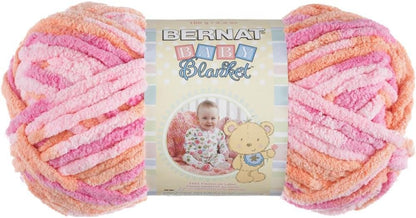 Baby Blanket Yarn, 3.5oz, 6-PACK (Peachy)