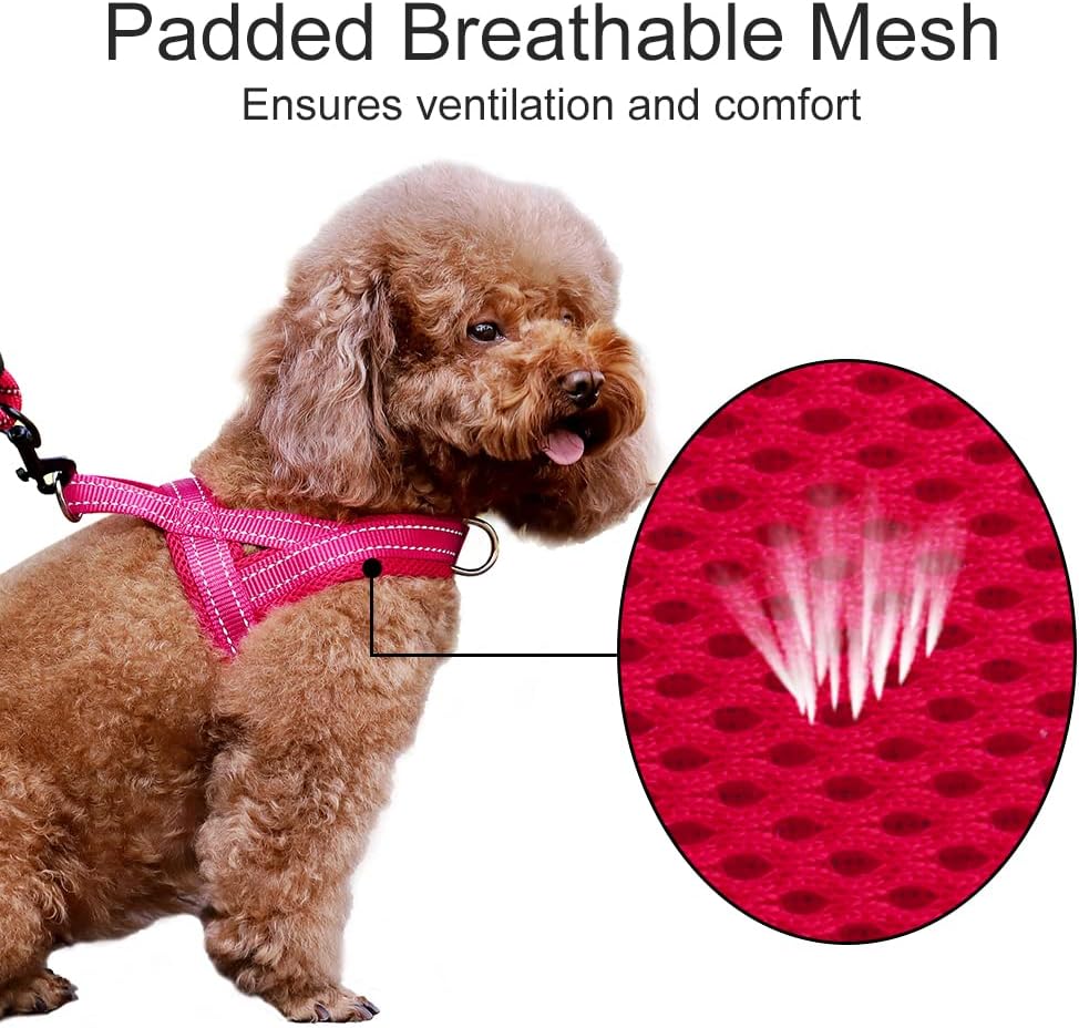 No Pull Dog Harness for Large Dogs, Breathable Mesh Padded