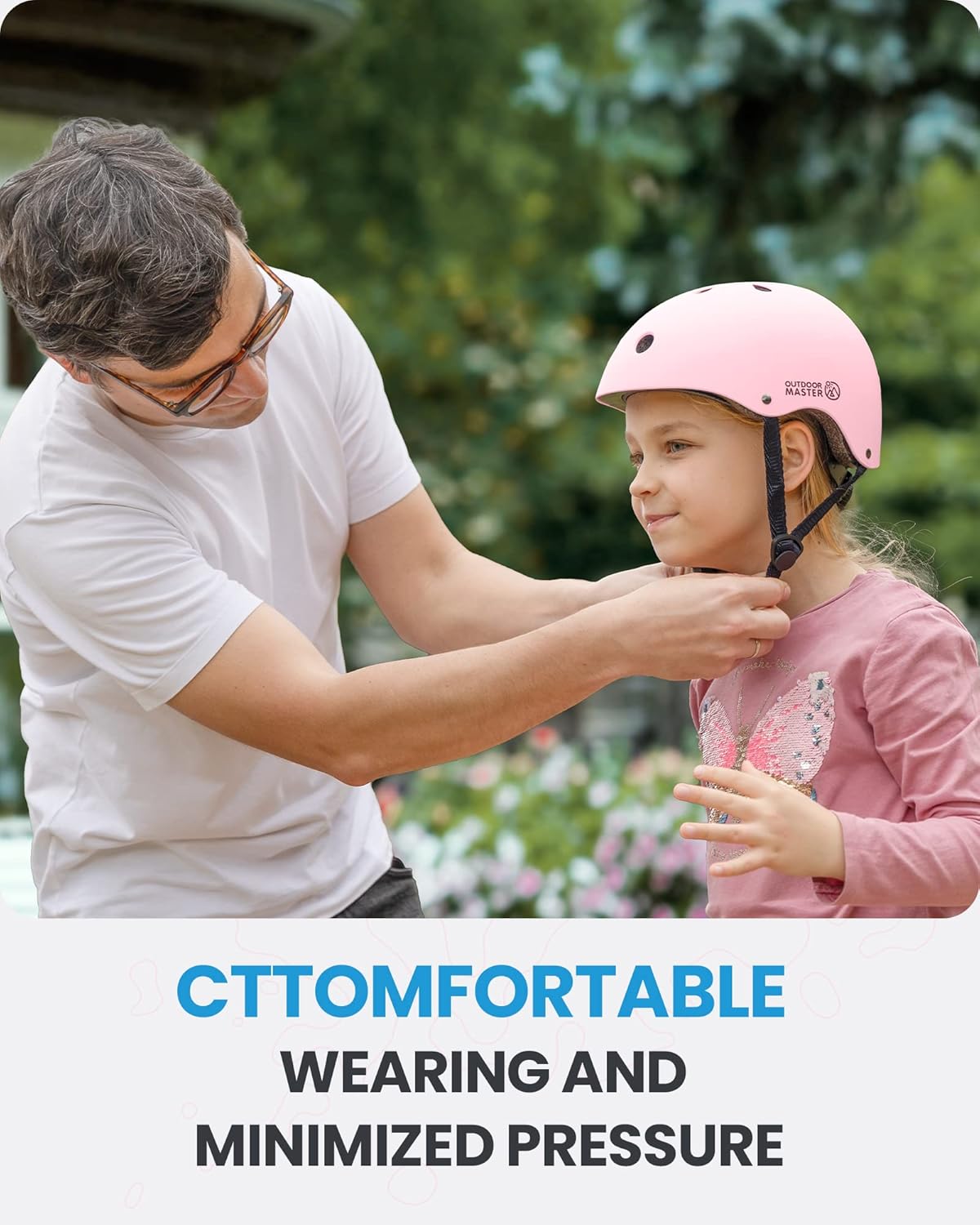 Kids Bike Helmet, Adjustable for Cycling & Skating