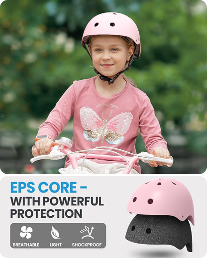 Kids Bike Helmet, Adjustable for Cycling & Skating
