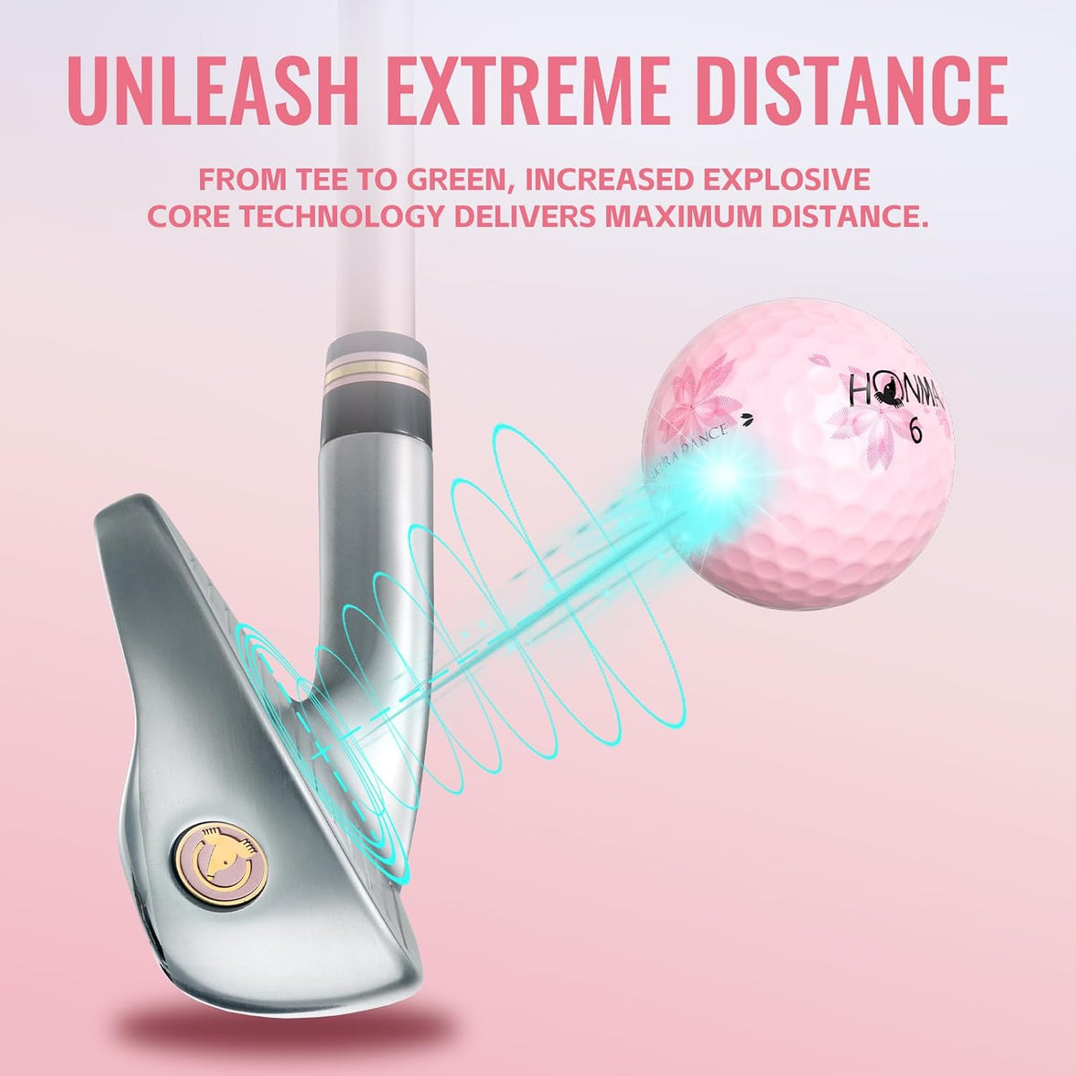 D1 Distance Golf Balls, White & Multi-Color Options, 1 Dozen