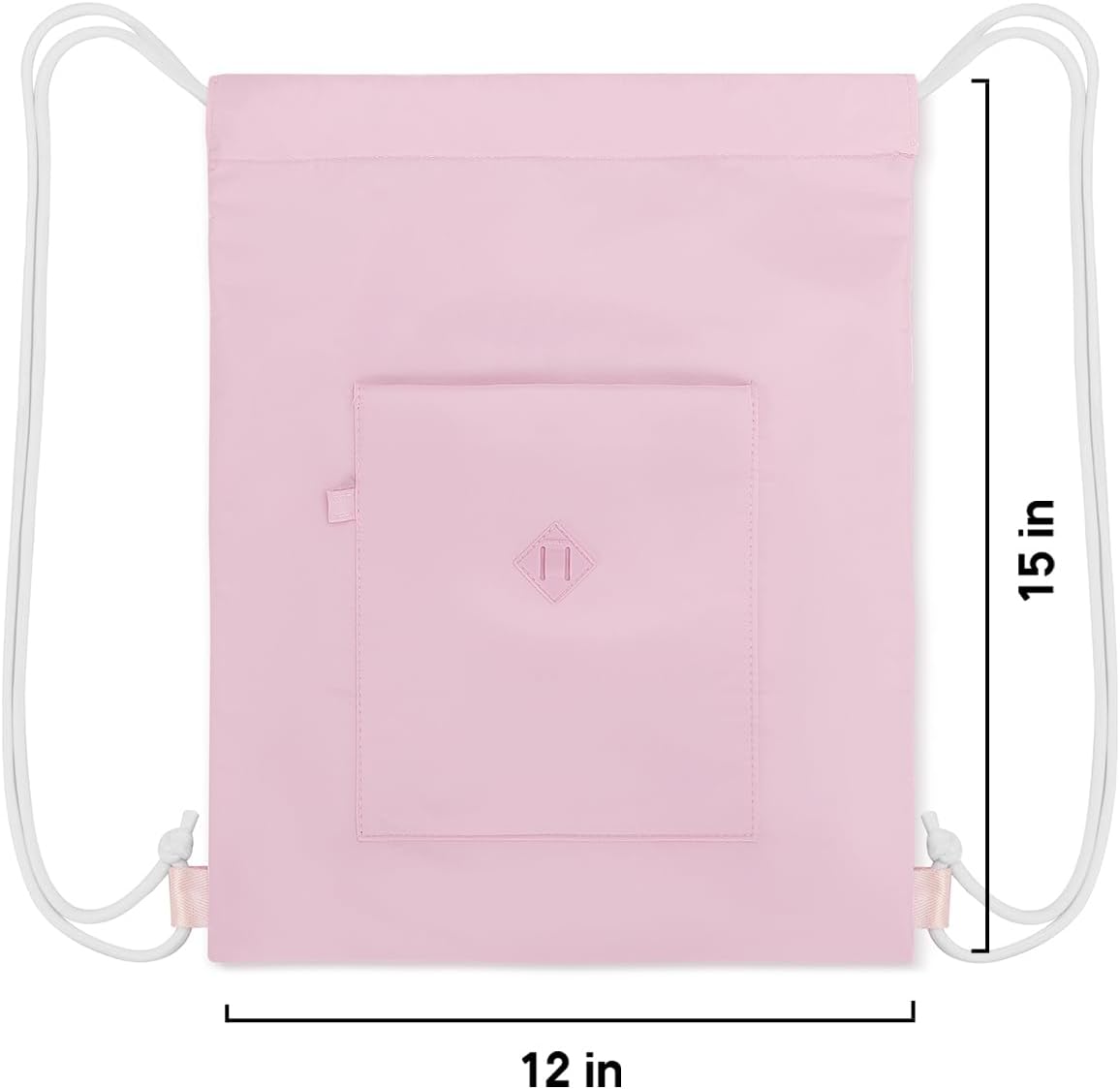 Drawstring Backpack with Wet Pocket, Sports Gym Sackpack for Women