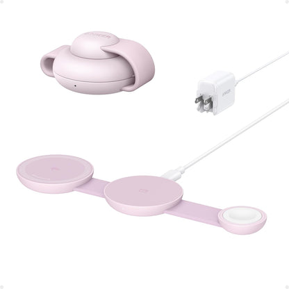 MagGo UFO 3-in-1 MagSafe Compatible Qi2 15W Charging Station