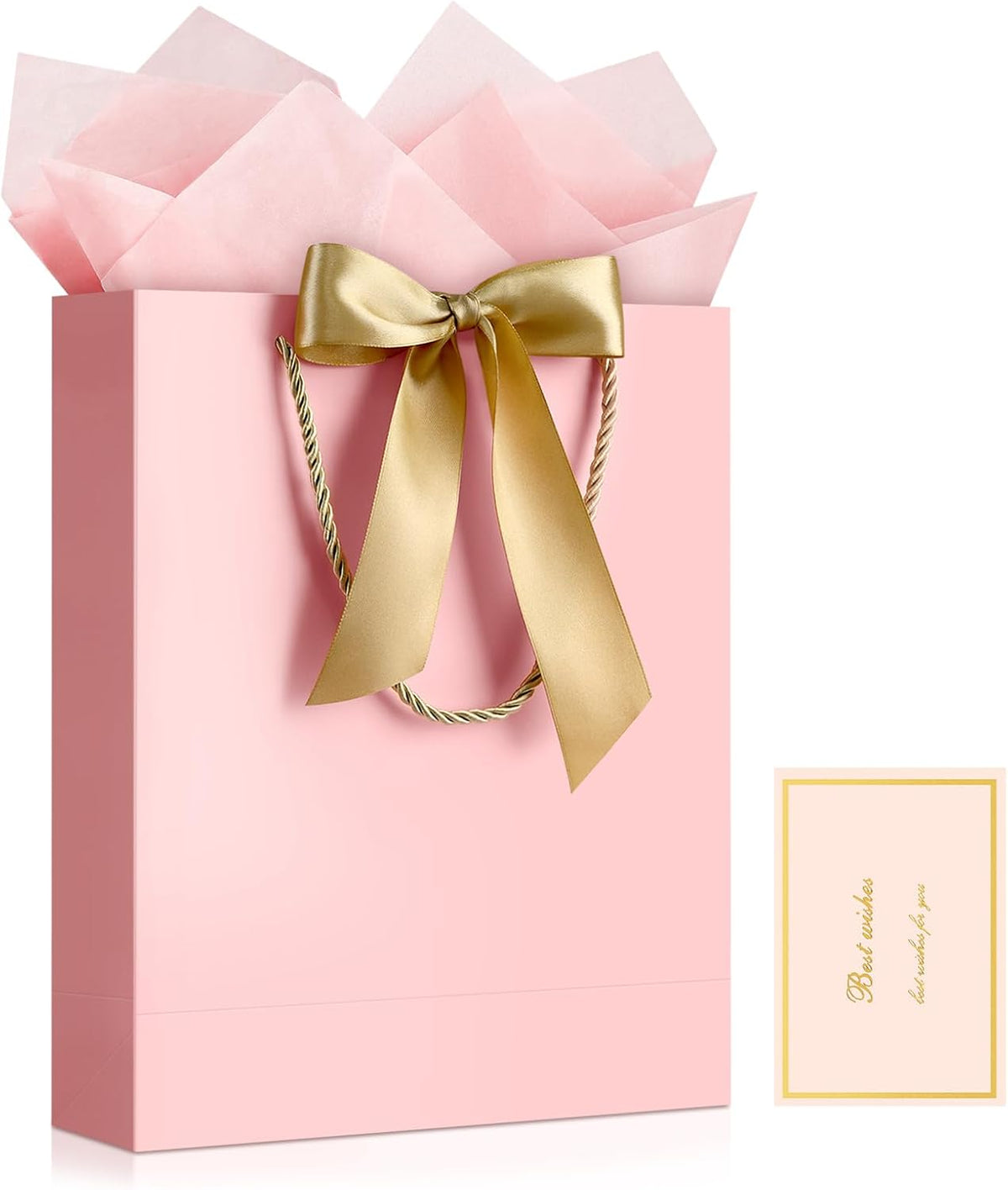 Anniversary Paper Gift Bags with Handles, Party Present Bag