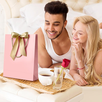 Anniversary Paper Gift Bags with Handles, Party Present Bag