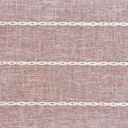 ZeeMart Farmhouse Braided Striped Table Runner, Rustic Pink Table Runners 60 Inches Long Boho Home Decor, Dusty Rose 15x60 Inches