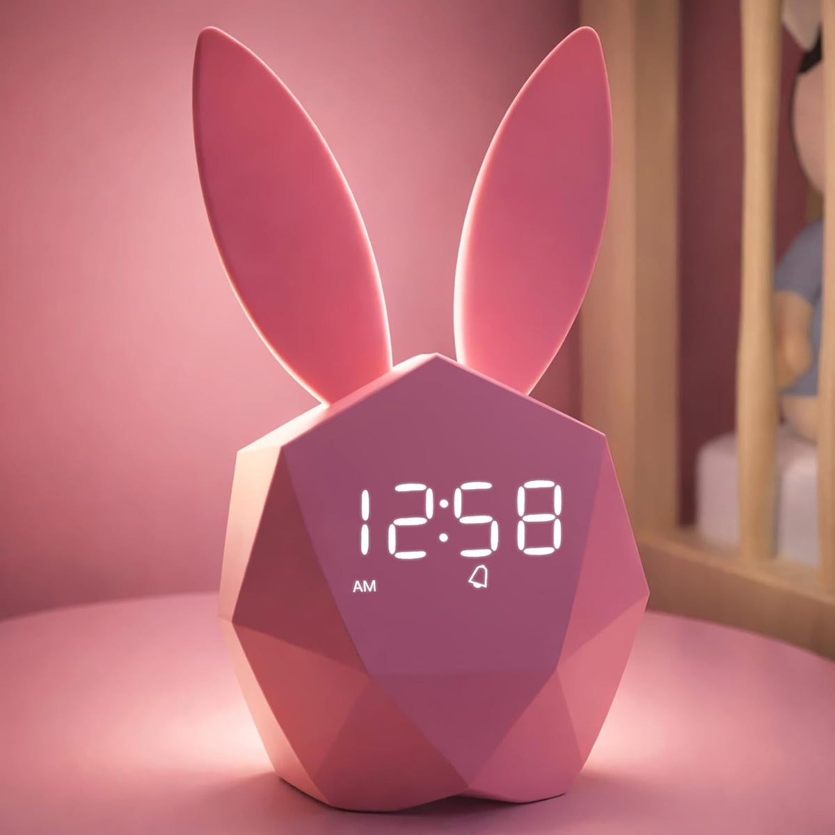 Bunny Alarm Clock for Kids,ok to Wake, Toddler Sleep Clock