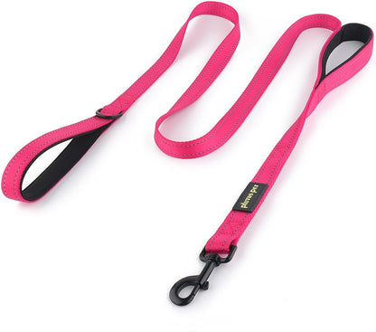 Double Handle Dog Leash, 6 FT Long, for Medium Large Dogs