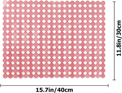 Kitchen Sink Mat for Stainless Steel/Ceramic Sinks,2 Pack with Scissors
