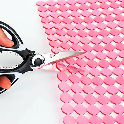Kitchen Sink Mat for Stainless Steel/Ceramic Sinks,2 Pack with Scissors