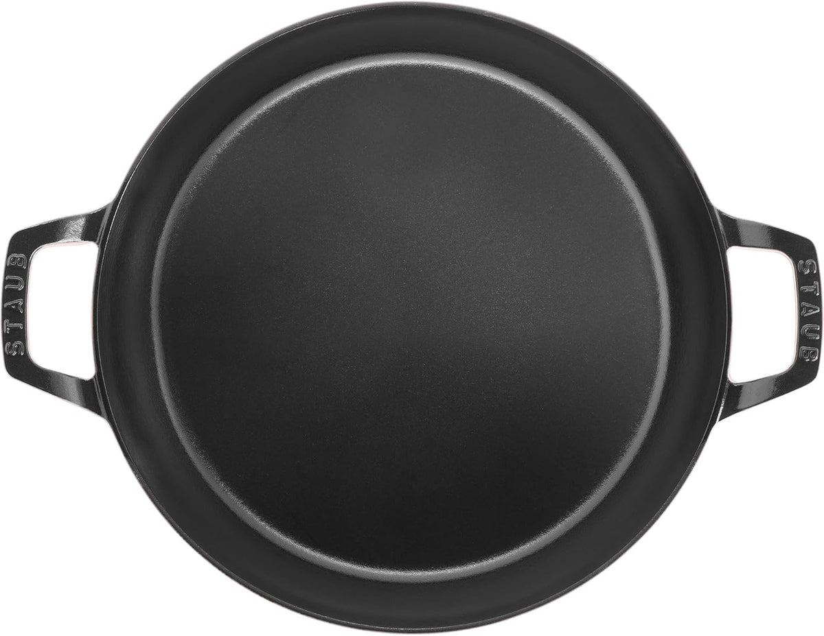 Cast Iron 3.5-qt Braiser with Glass Lid - Peony Pink