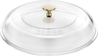 Cast Iron 3.5-qt Braiser with Glass Lid - Peony Pink