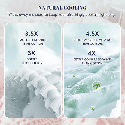 Cooling Waffle Blanket for Hot Sleepers Queen Size, 90"x90", Pink