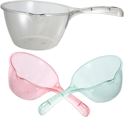 3 Piece Kitchen Water Ladle in Pcdg for Shower and Garden Use