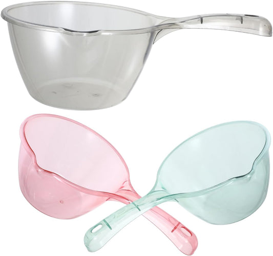 3 Piece Kitchen Water Ladle in Pcdg for Shower and Garden Use