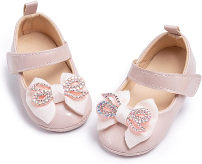 Baby Girls Mary Jane Flats Infant Princess Dress Shoes