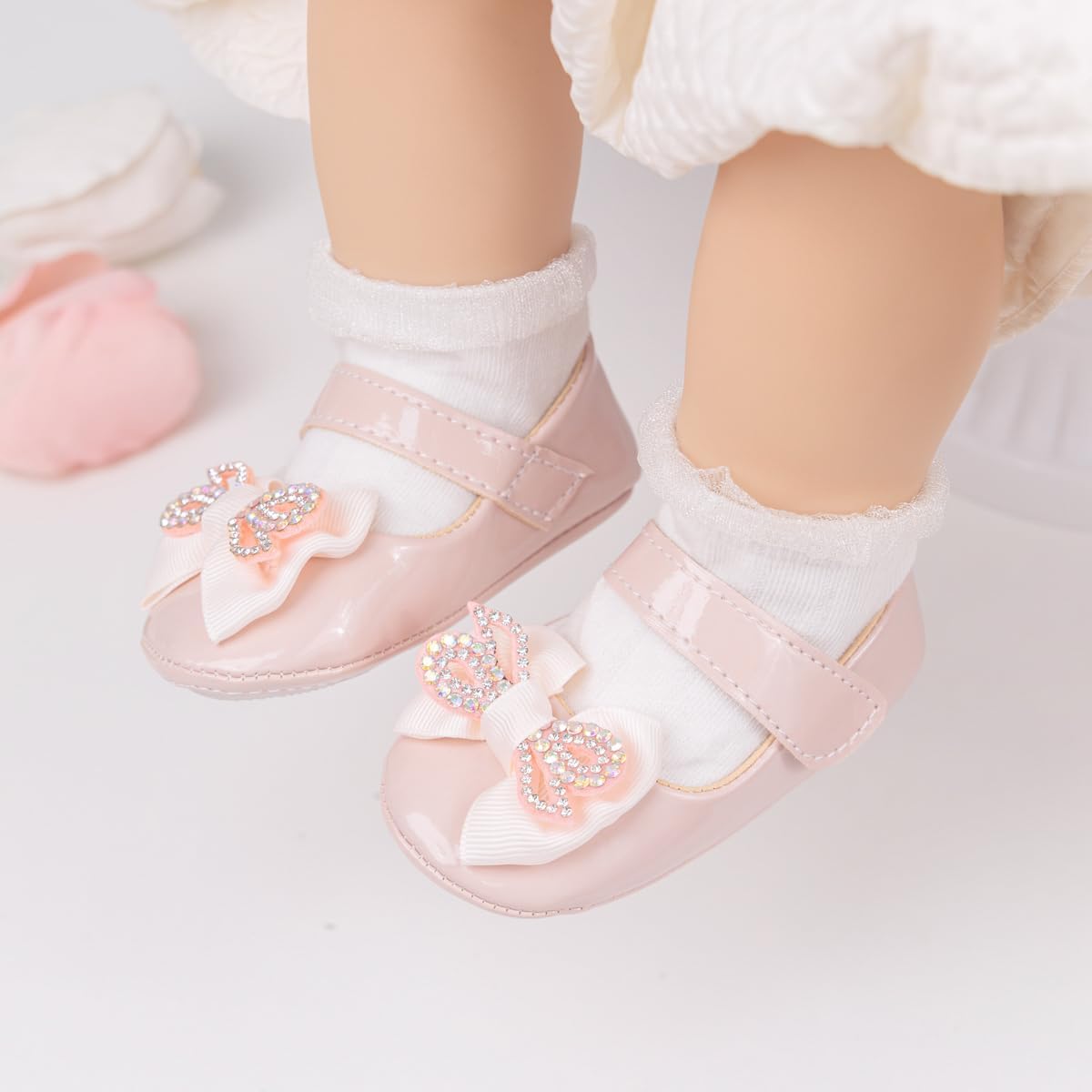 Baby Girls Mary Jane Flats Infant Princess Dress Shoes