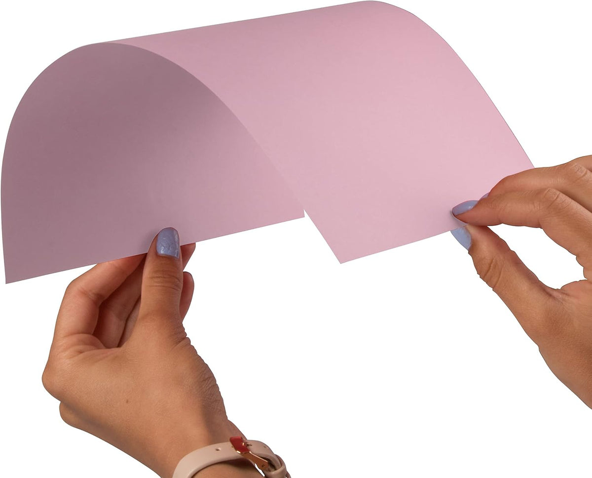 Matte 28lb Paper - 105 gsm - 8.5 x 11 - Baby Pink Pastel - 50 Sheets/Pack