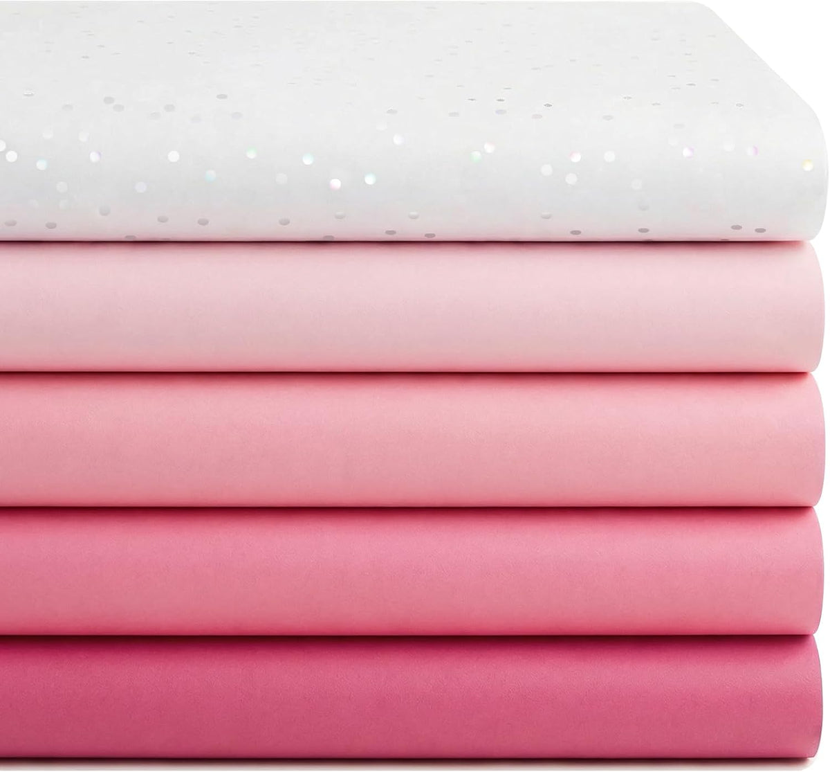 500 Sheets Pink Tissue Paper Bulk, 5 Colors Tissue Paper for Gift Bags Gift Wrap Supplies Bulk for Crafts Party Decorations Art Projects, 20x14 Inch