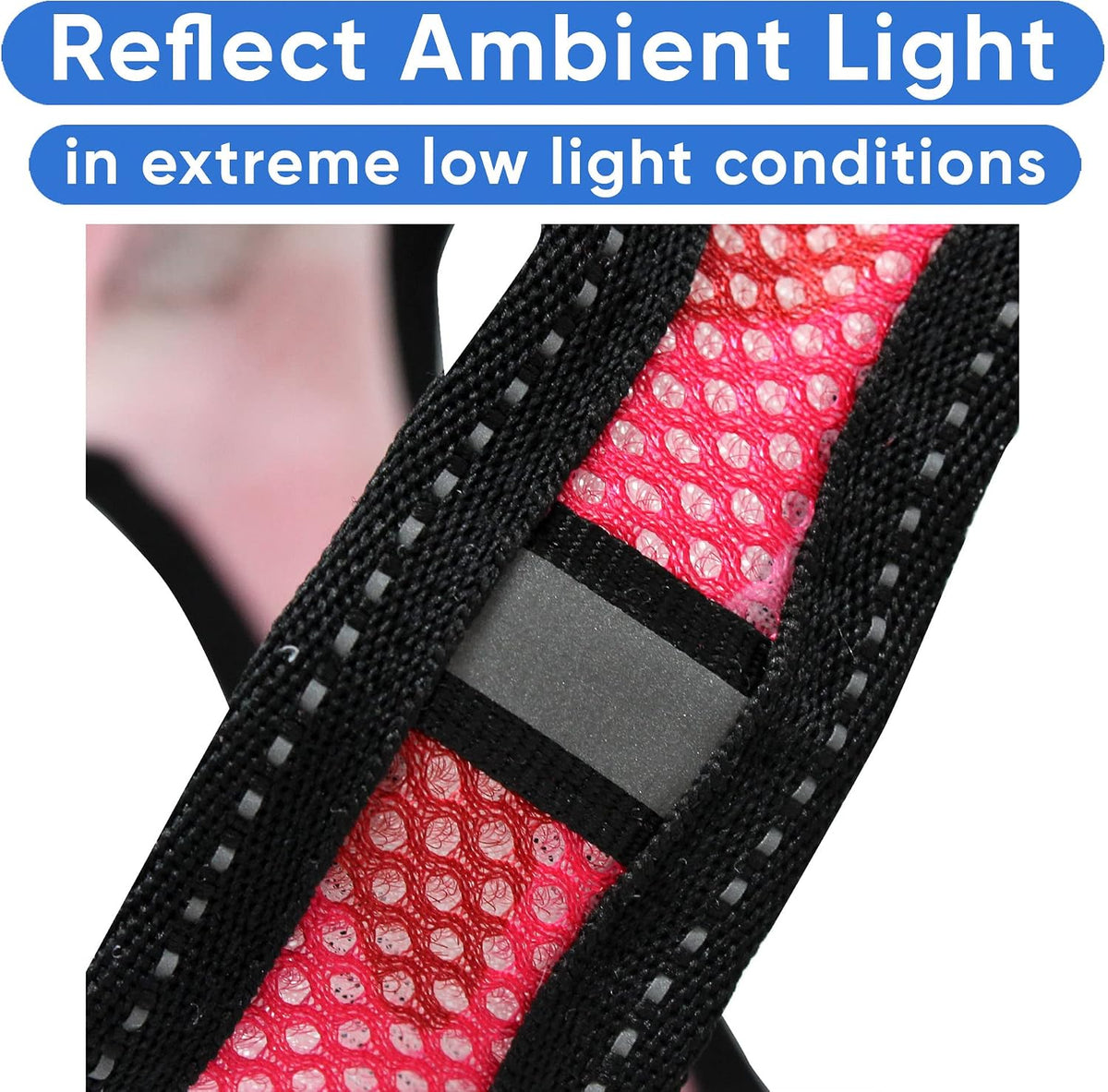 Dog Vest Harness Made with Breathable Air Mesh | All Weather Vest Harness for Extra Extra Small Puppies and Cats with Quick-Release Buckle - Extra Extra Small Pink Camo Mesh Dog Harness