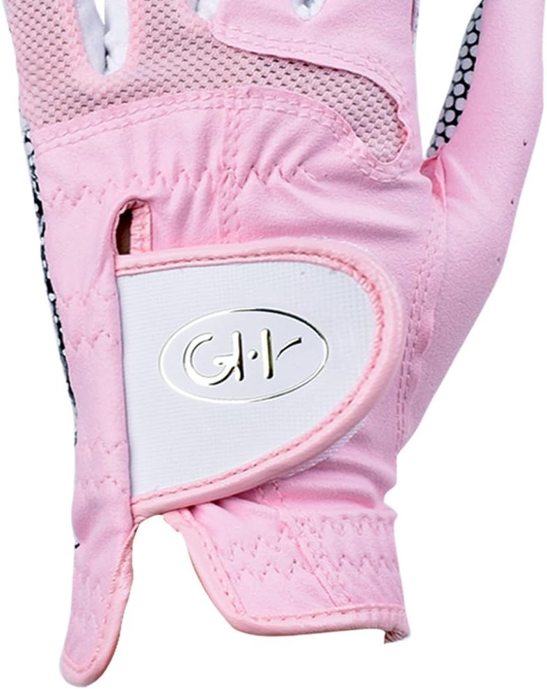 Women's Polyurethane Non-Slip Synthetic Leather Golf Gloves One Pair - Plain Both Hands