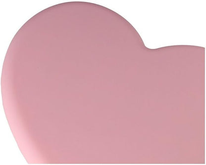 1pc Silicone Placemat, Pink, Silicone Heart-Shaped Mat, Heat Resistant Pot Holders, Multipurpose Non-Slip Kitchen Hot Pads for Countertops & Tables, Hot Dishes, Cookware, 6.1 * 6.69in