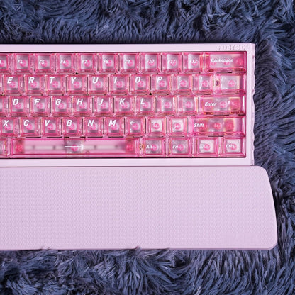 Sakura Pink Silicone Palm Keyboard Wrist Rest