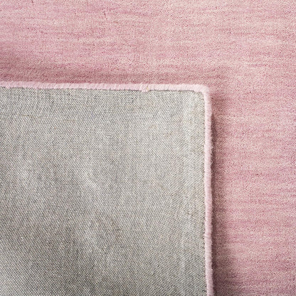 Kids Collection Area Rug - 5' x 8', Pink, Handmade Polka Dot Border Wool, Ideal for High Traffic Areas in Living Room, Bedroom (SFK802U)