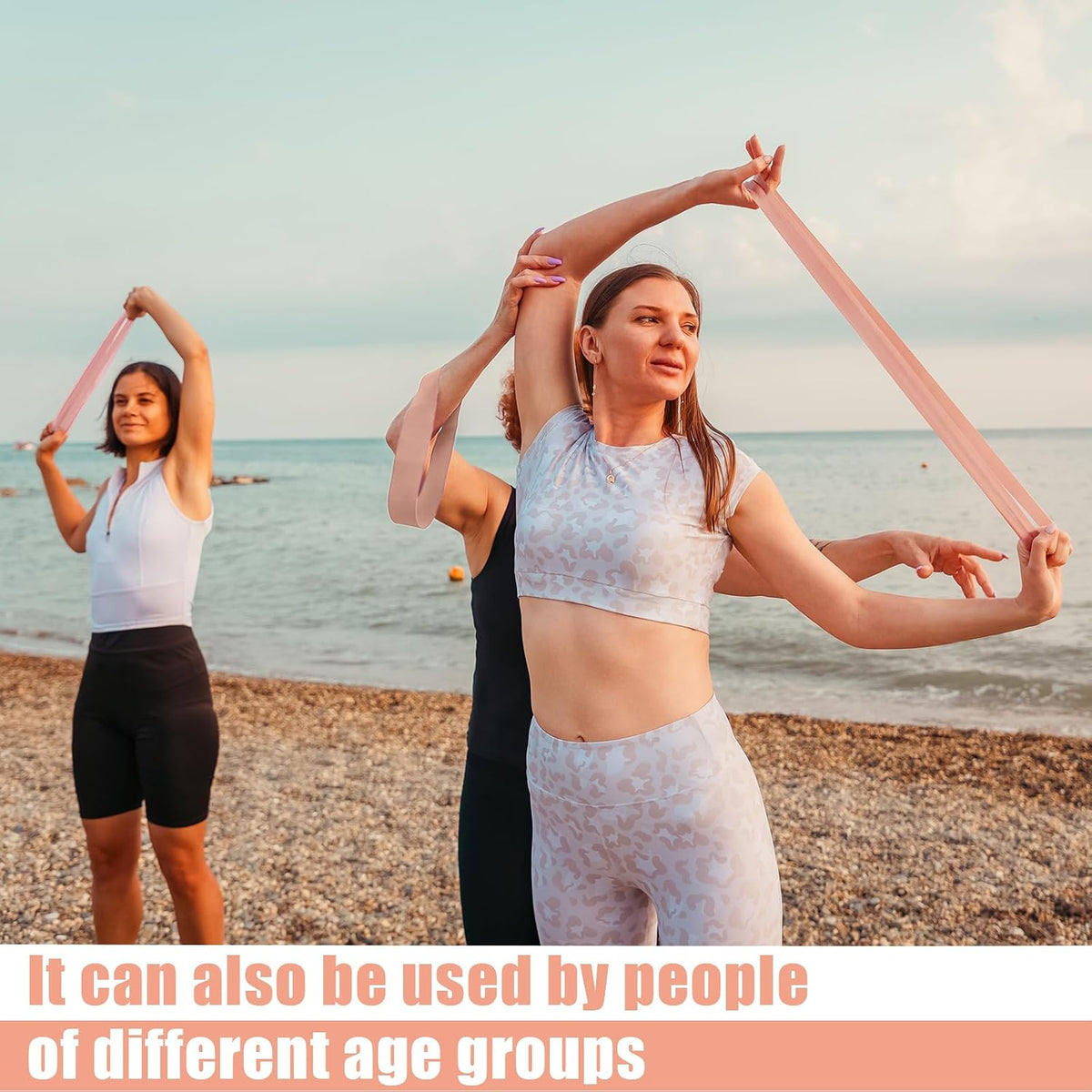 20 Pcs Resistance Bands Resistance Loop Exercise Bands Exercise Equipment Elastic Drag Ring for Women and Men Home Fitness, Gym, Yoga
