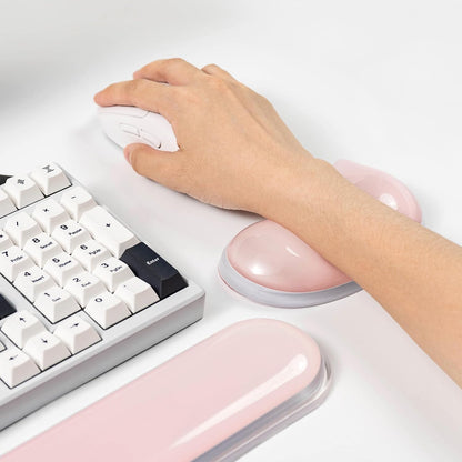 Gel Keyboard and Mouse Wrist Rest Set,Wrist Support for Computer Keyboard