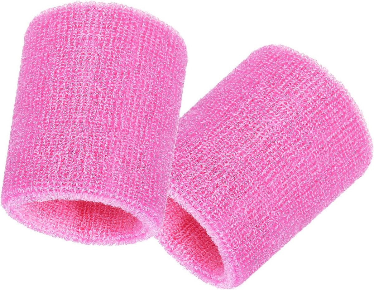 12 Pcs Sweatbands Wrist Bands