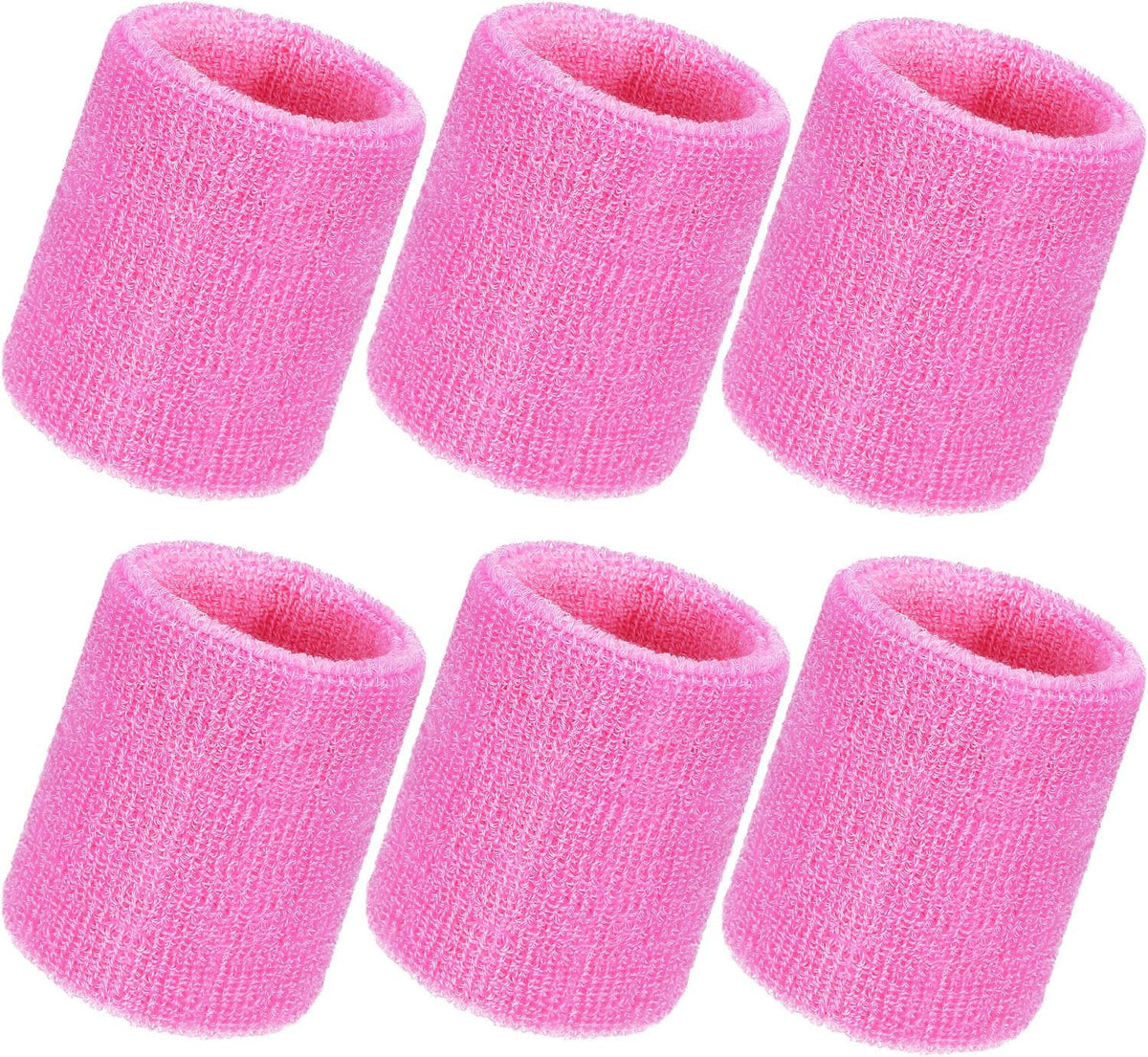 12 Pcs Sweatbands Wrist Bands