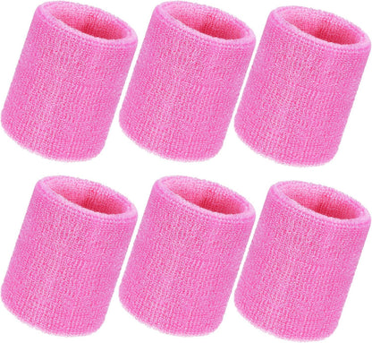 12 Pcs Sweatbands Wrist Bands